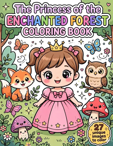 Cover of The Princess of the Enchanted Forest