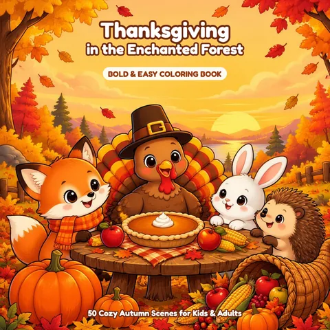 Cover of Thanksgiving in the Enchanted Forest